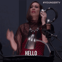 Hello How Are You There GIF - Hello How Are You There Headset Test GIFs