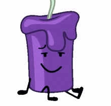 inanimate purple
