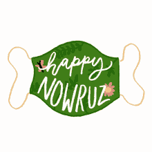 happy nowruz mask nowruz united iran