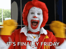 Ronaldmcdonald Mcdonalds GIF - Ronaldmcdonald Mcdonalds Excited GIFs
