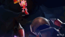 Smashing Amy Rose GIF - Smashing Amy Rose Sonic Prime GIFs