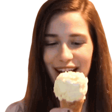 eating ice cream marissa rachel yummy licking the ice cream delicious