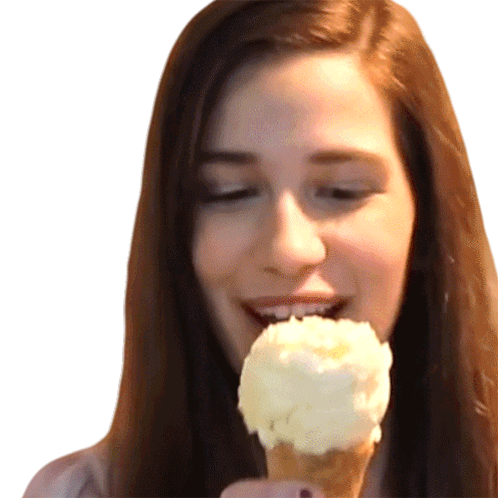 Eating Ice Cream Marissa Rachel Sticker - Eating Ice Cream Marissa Rachel Yummy Stickers