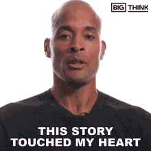 This Story Touched My Hear Big Think GIF - This Story Touched My Hear Big Think David Goggins GIFs
