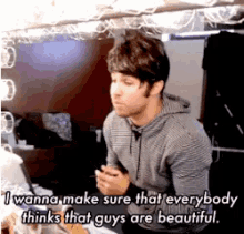 Fall Out Boy Guy Liner GIF - Fall Out Boy Guy Liner Guys Are Beautiful GIFs