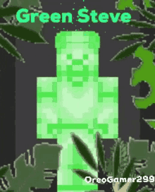 green steve emerald steve the steve saga rainbow quest steve legends