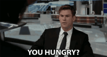 you hungry hungry starving famished chris hemsworth