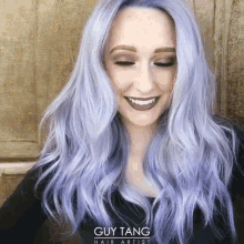 Purple Hair GIF - Colored Hair Purple Hair Braids GIFs