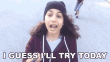 I Guess Ill Try Today Alessia Cara GIF - I Guess Ill Try Today Alessia Cara Im Yours GIFs
