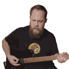 playing guitar ryan fluff bruce riffs beards and gear guitar solo music on