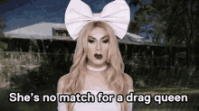 Queens Are Indestructible GIF - Scared Famous Shes No Match For A Drag Queen Drag Queen GIFs
