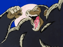 dbz ape mad great ape angry