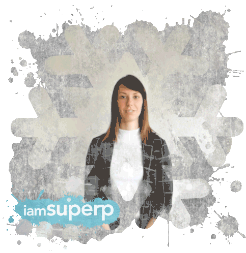 Isabelle Hanssen Superp Sticker - Isabelle Hanssen Superp Iamsuperp Stickers