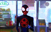 Miles Morales The Spot GIF - Miles Morales The Spot Spider Verse GIFs