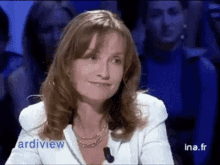 Isabelle Huppert Huppert GIF - Isabelle Huppert Huppert Timide GIFs