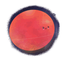 planet saturn paolazoart paolazo red planet