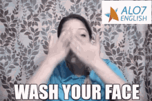 Gritty Wash Your Face GIF
