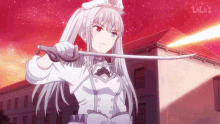 Date A Bullet Anime GIF - Date A Bullet Anime White Queen GIFs