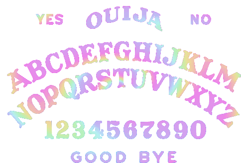 Hello Goodbye Sticker - Hello Goodbye Ouija Stickers