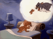 Tom And Jerry Run GIF - Tom And Jerry Run Dream GIFs