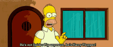 Harry Plopper GIF - The Simpsons Homer Simpson Spider Pug GIFs