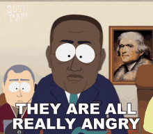 They Are All Angry South Park GIF