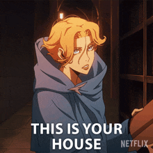 This Is Your House Sypha Belnades GIF - This Is Your House Sypha Belnades Castlevania GIFs
