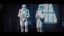 Storm Troopers Backing Away GIF - Storm Troopers Backing Away Star Wars GIFs