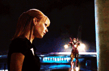 pepper potts iron man save rescue fly