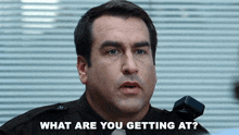 What Are You Getting At Officer Franklin GIF