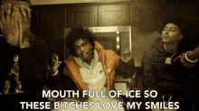 Mouth Full Of Ice These Bitches Love My Smiles GIF - Mouth Full Of Ice These Bitches Love My Smiles Cold Smoker GIFs