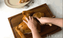 Roasted Spatchcocked Turkey Carved GIF - Roasted Spatchcocked Turkey Carved Sliced GIFs