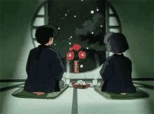 Anime Meditation GIF - Anime Meditation Snow GIFs