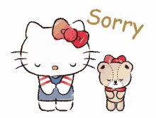 Hello Kitty Sorry GIF - Hello Kitty Sorry GIFs