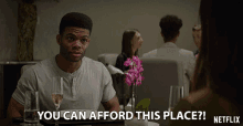 You Can Afford This Place Restaurant GIF - You Can Afford This Place Restaurant Luxury Restaurant GIFs