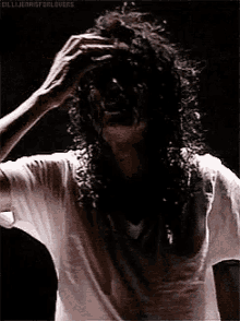 Michael Jackson Fix Hair GIF