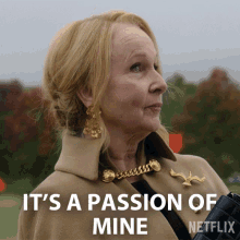 Its A Passion Of Mine Nora Radford GIF - Its A Passion Of Mine Nora Radford Kate Burton GIFs