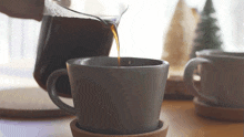 Pouring Coffee Two Plaid Aprons GIF - Pouring Coffee Two Plaid Aprons Making A Cup Of Coffee GIFs