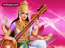 Saraswathi Devi.Gif GIF - Saraswathi Devi Goddesssaraswathi Goddess GIFs