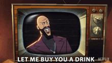 Let Me Buy You A Drink The Commander GIF - Let Me Buy You A Drink The Commander Agent Elvis GIFs