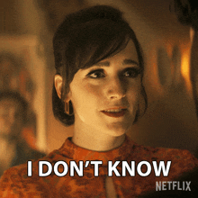I Dont Know Kate Galvin GIF - I Dont Know Kate Galvin You GIFs
