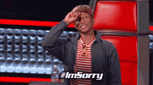 Sorry GIF - Pharrell Sorry The Voice GIFs