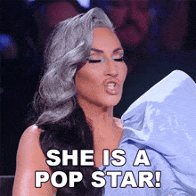 She Is A Pop Star Michelle Visage GIF