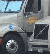 a truck with a euro sign on the side