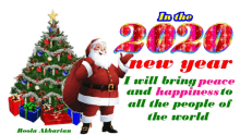 New Year 2020 GIF - New Year 2020 Santa Claus GIFs