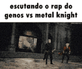 Rap Do Maca Raps Do Maca GIF - Rap Do Maca Raps Do Maca Genos Vs Metal Knight GIFs