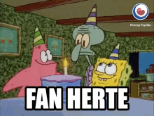 Sponge Bob Fan Herte GIF - Sponge Bob Fan Herte Fryslan GIFs