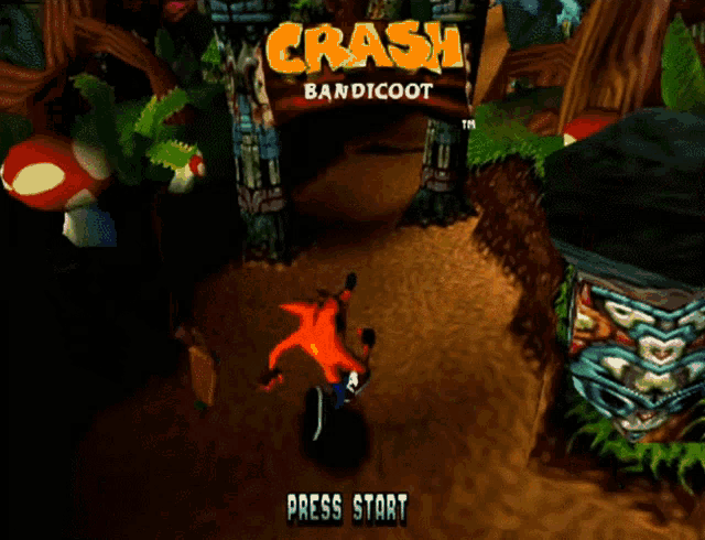 Crash Bandicoot on the PS1 was so expressive! : r/crashbandicoot