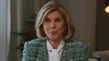 guilty christine baranski the good fight guilty as charged i admit it
