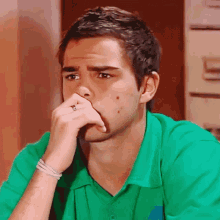 peter lanzani thinking thoughts cute handsome